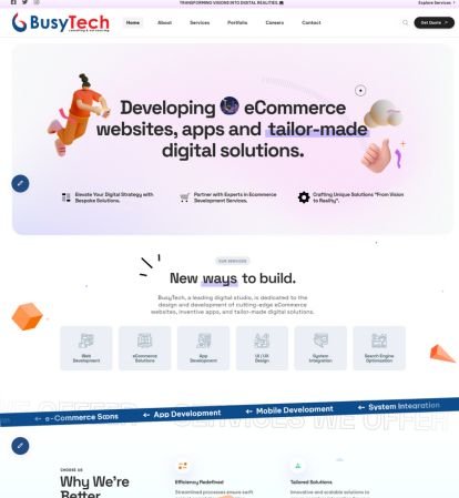 service web d